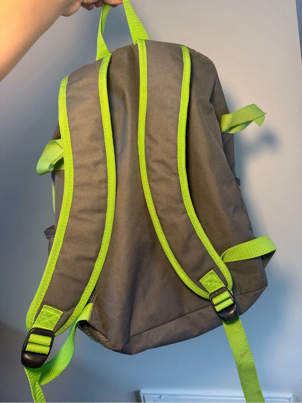 Rawlings Softball/Baseball Gray & Lime Green Backpack